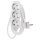 Emos P0321R hálózati elosztó, 3földelt aljzat, 1.5méter, 3x1.5mm2, max.250V/16A, gyerekzár, fehér