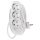 Emos P0323R hálózati elosztó, 3 aljzat, 3méter, 3x1,5mm2, 250V, 16A