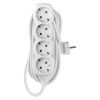 Emos P0425R hálózati elosztó, 4 aljzat, 5méter, 3x1,5mm2, 250V, 16A