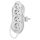 Emos P0425R hálózati elosztó, 4 aljzat, 5méter, 3x1,5mm2, 250V, 16A