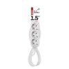 Emos P0521 hálózati elosztó, 5 aljzat, 1,5méter, 3x1mm2, 250V, 16A
