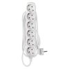 Emos P0623R hálózati elosztó, 6 aljzat, 3méter, 3x1,5mm2, 250V, 16A