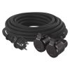 Emos P0702 hosszabbító, 2 aljzat, kültéri, 15méter, 3x1,5mm2, 230V, 16A, IP44