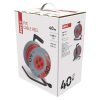 Emos P09240 kábeldob, 4 aljzat, 40méter, 3x1,5mm2, 230V, 16A, IP20