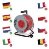 Emos P092501 kábeldob, 4 aljzat, 50méter, 3x1,5mm2, 230V, 16A, IP20