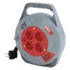 Emos P19510 kábeldob, 4 aljzat, 10méter, 3x1mm2, 230V, 10A, IP20