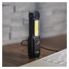 Emos P3214 LED zseblámpa, 150lumen, 150m hatótáv, 1200mAh Li-ion akku, USB, IP44