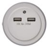 Emos P3313 LED éjjeli fény 2XUSB csatlakozóval, 4 lm