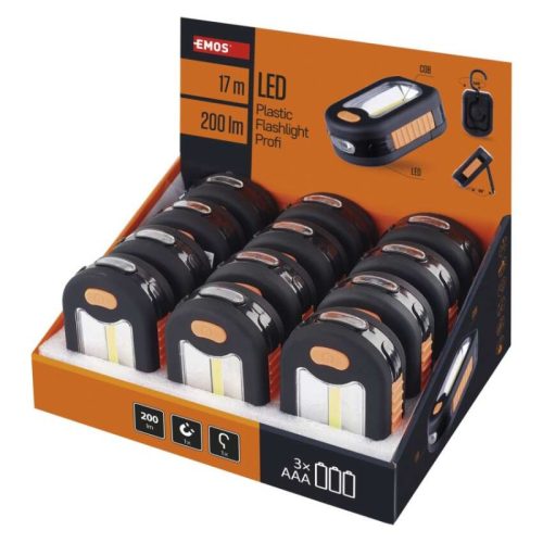 EMOS COB LED munkalámpa 200lm 12db, display box (P3889)