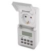 EMOS P5525N digitális időkapcsoló, kültéri használat, IP44,16A, 3680W, gyerekzár