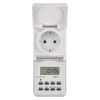 EMOS P5525N digitális időkapcsoló, kültéri használat, IP44,16A, 3680W, gyerekzár