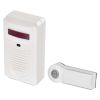 Emos P5705 vezeték nélküli csengő, 60 méter hatótáv, 75dB, 433MHz frekvencia, 230V AC, IP44, fehér