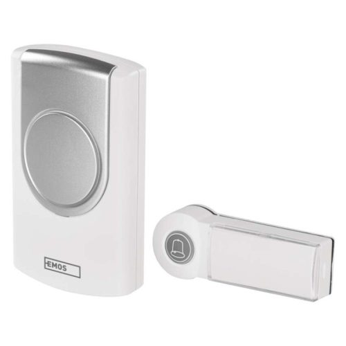 Emos P5723 Vezeték nélküli csengő, 100 méter hatótáv, 36 dallam, 75 dB, 433 MHz frekvencia