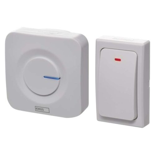 Emos P5729 Vezeték nélküli csengő, 180 méter hatótáv, 90 dB, 433 Mhz frekvencia