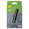 GP C31X Zseblámpa, CREE SMD LED, alumínium ház, 100 lm, 75m, elemes (1xAA), fekete