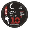 Emos S03210N szerelhető vezeték, 10m, 3x1.5mm, gumi/neoprén szigetelés, fekete