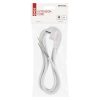 Emos S14322 szerelhető vezeték vasalókhoz, 2m, 3x1.5mm, PVC szigetelés, fehér