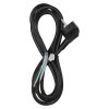 Emos S18322 szerelhető vezeték, 2m, 3x1.5mm, PVC szigetelés, fekete