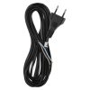Emos S19275 szerelhető vezeték, 5m, 2x0.75mm, PVC szigetelés, fekete