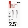 EMOS Antenna koax kábel 2,5m (S30200)
