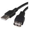 EMOS USB kábel 2.0 A – A/F csatlakozó 2m (S70201)