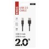 EMOS USB kábel 2.0 A – B csatlakozó 2m (S70202)