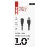 EMOS USB kábel 3.0 A csatlakozó – micro B csatlakozó 1m (S70203)