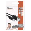 Töltő- és adatkábel USB-A 2.0 / micro USB-B 2.0, 2 m, fekete (SM7009BL)