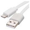 Töltő- és adatkábel USB-A 2.0 / Lightning MFi, 1 m, fehér (SM7013W)