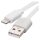 Töltő- és adatkábel USB-A 2.0 / Lightning MFi, 1 m, fehér (SM7013W)
