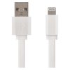 Töltő- és adatkábel USB-A 2.0 / Lightning MFi, 1 m, fehér (SM7013W)