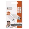 Emos SM7015W Töltő- és adatkábel USB-C 2.0 / Lightning MFi, 1 m, fehér 