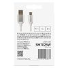 Töltő- és adatkábel USB-A 2.0 / USB-C 2.0, 1 m, fehér (SM7025W)