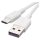 Töltő- és adatkábel USB-A 2.0 / USB-C 2.0, 1,5 m, fehér (SM7026)