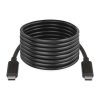 Töltő- és adatkábel 2.0 USB-C / USB-C, 2 m, fekete (SM7029BL)