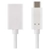 Adat OTG kábel USB-A 3.0 / USB-C 3.0 redukciós funkcióval, 15 cm, fehér (SM7054)