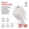 EMOS Univerzális USB töltő GaN PD 20 W max. (V01G20)