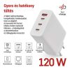 EMOS Univerzális USB töltő GaN PD 120 W max. (V06G120)