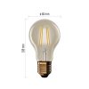 Emos Z55032 40 W / 420 lm / Meleg fehér  LED izzó Vintage A60 / E27 / 4,5 W 