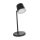 Emos Z7636B Abbie LED asztali lámpa, akkumulátoros, 300 lumen, 6W, dimmelhető, meleg/természetes/hideg fehér, IP20, fekete