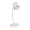 Emos Z7636W Abbie LED asztali lámpa, akkumulátoros, 300 lumen, 6W, dimmelhető, meleg/természetes/hideg fehér, IP20, fehér