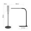 Emos Z7637B Oscar LED asztali lámpa, 360 lumen, 5.5W, meleg/természetes/hideg fehér, fekete