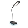 Emos Z7639 Kyle LED asztali lámpa, 300 lumen, 5.5W, dimmelhető, meleg/természetes/hideg fehér, IP20, fekete