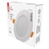 Emos ZD1432 RUBIC LED süllyesztett lámpatest, kerek, 12cm, 9/65W, 900 lm, IP20, természetes fehér