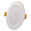 Emos ZD1432 RUBIC LED süllyesztett lámpatest, kerek, 12cm, 9/65W, 900 lm, IP20, természetes fehér