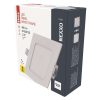 Emos ZD2125 NEXXO LED süllyesztett lámpatest, négyszög, 12cm, 7/40W, 480 lm, IP20, természetes fehér