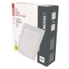 Emos ZD2135 NEXXO LED süllyesztett lámpatest, négyszög, 17cm, 12.5/70W, 1000 lm, IP20, természetes fehér