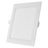 Emos ZD2135 NEXXO LED süllyesztett lámpatest, négyszög, 17cm, 12.5/70W, 1000 lm, IP20, természetes fehér
