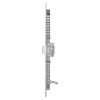 Emos ZD2243 NEXXO LED süllyesztett lámpatest, négyzet, 22.5cm, 18/100W, 1600 lm, IP20, meleg/semleges fehér, ezüst