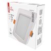 Emos ZD2432 RUBIC LED süllyesztett lámpatest, négyszög, 12cm, 9/65W, 900 lm, IP20, természetes fehér